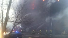 Fire in residential building in Baku was extinguished
(PHOTO, VIDEO)
