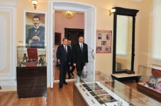 President llham Aliyev reviewed reconstruction and repair work in Lankaran Museum of History and Local Lore