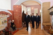 President llham Aliyev reviewed reconstruction and repair work in Lankaran Museum of History and Local Lore