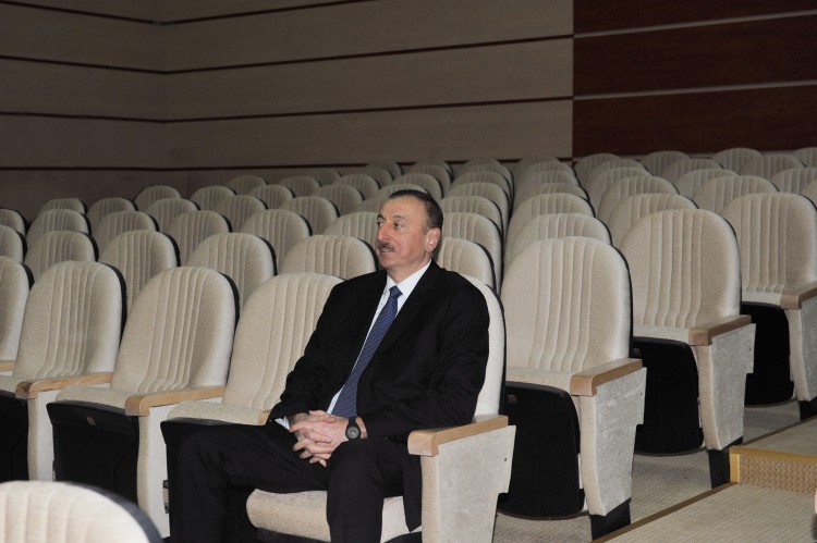 President Ilham Aliyev reviewed the Culture Center in Lankaran after major overhaul (PHOTO)