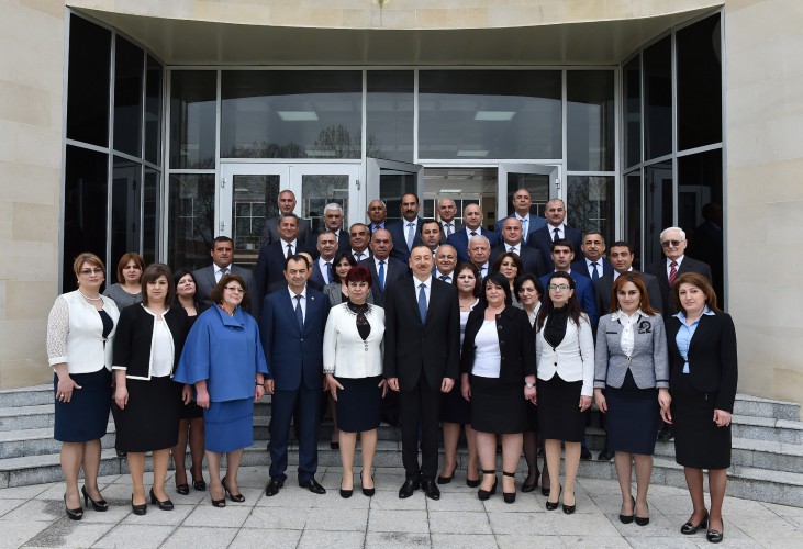 President Ilham Aliyev reviewed the Culture Center in Lankaran after major overhaul (PHOTO)