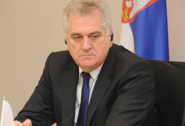 President of Serbia arrives in Azerbaijan