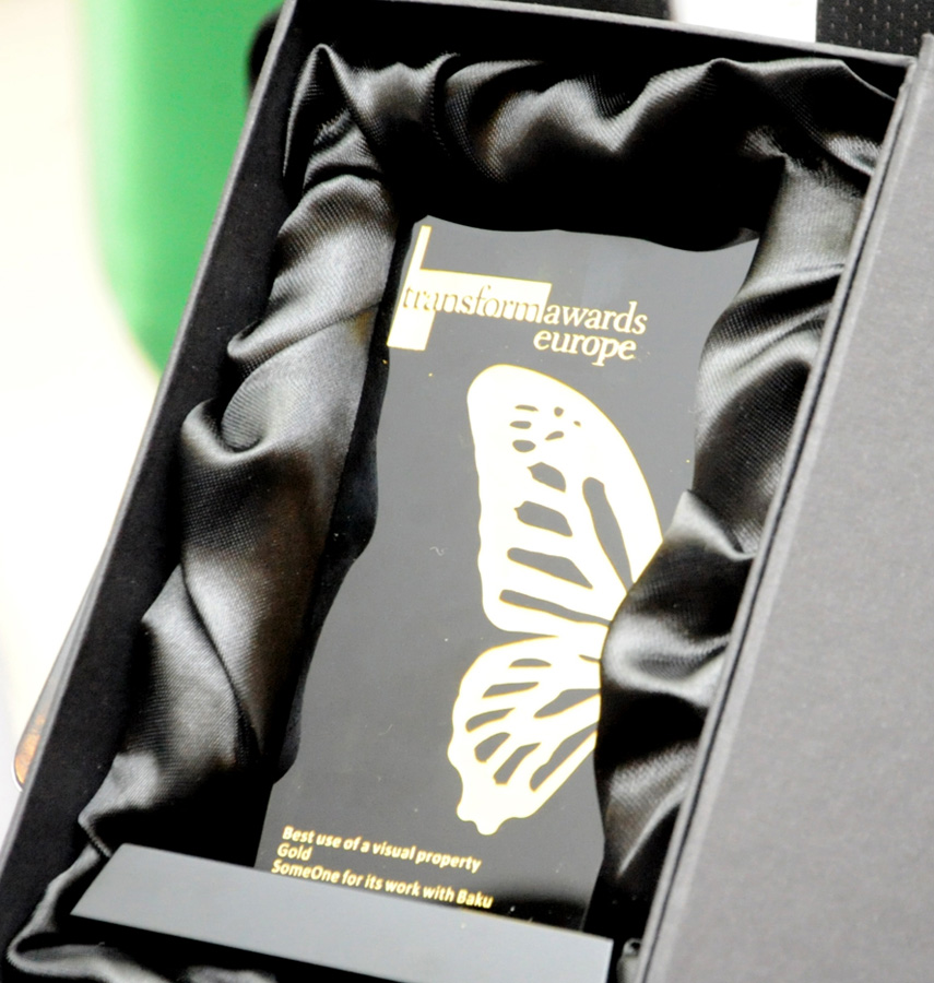 European Transform Award presented to Azerbaijan