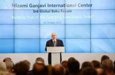 Ilham Aliyev: Baku Forum unique opportunity to tackle challenges, world tensions