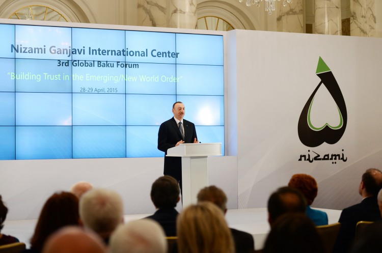 Ilham Aliyev: Baku Forum unique opportunity to tackle challenges, world tensions