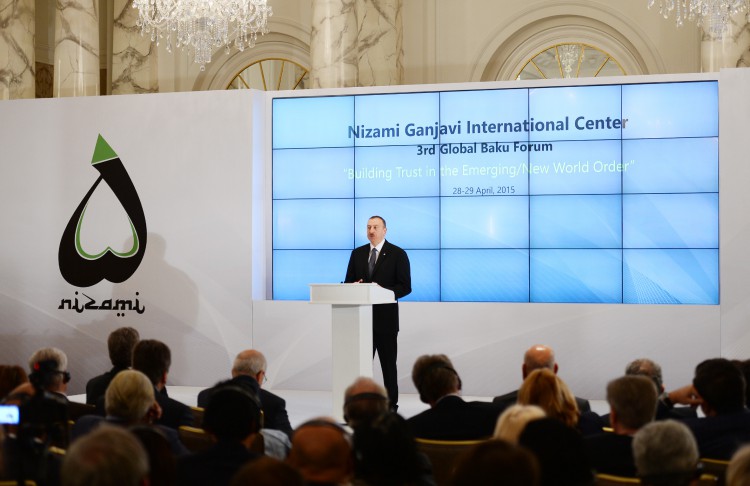 Ilham Aliyev: Baku Forum unique opportunity to tackle challenges, world tensions