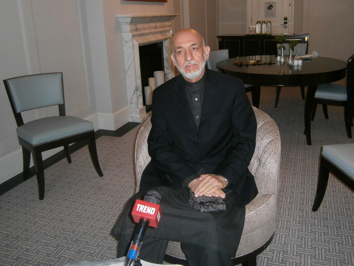 Afghanistan can use Baku-Tbilisi-Kars project to reach Europe – Karzai