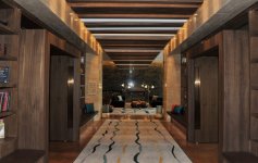 Azerbaijani president and his spouse attend opening of Inturist hotel