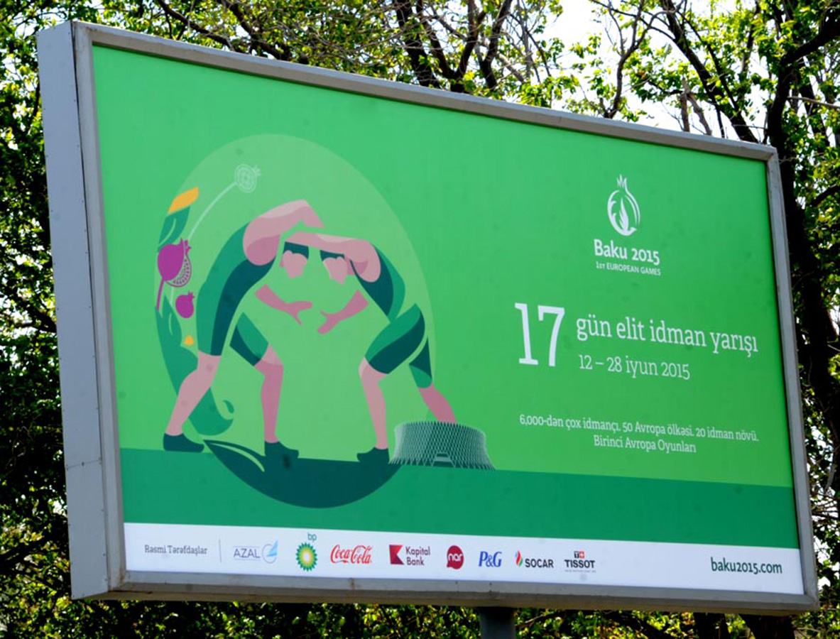 Baku in anticipation of European Games