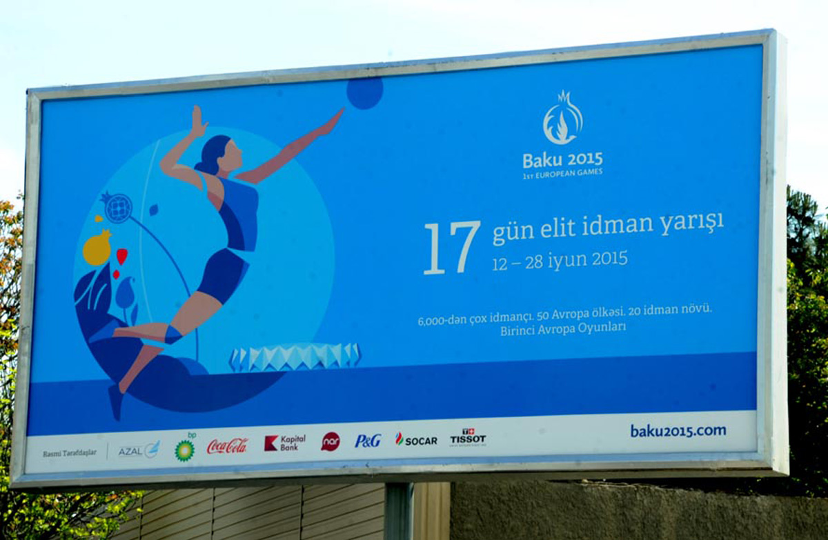 Baku in anticipation of European Games