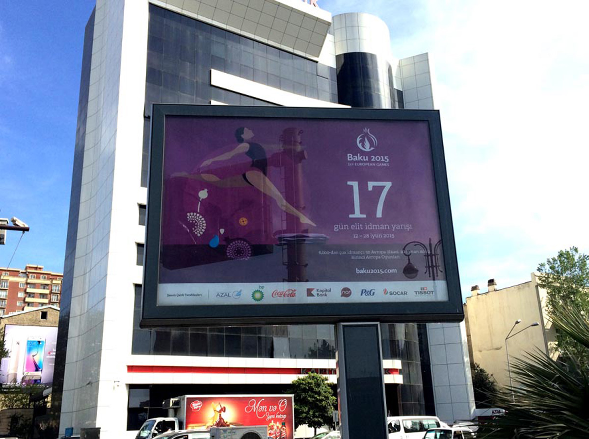 Baku in anticipation of European Games