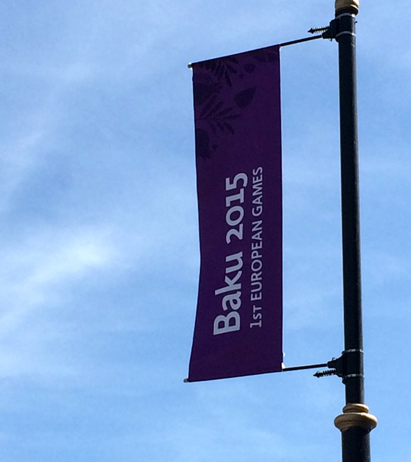 Baku in anticipation of European Games