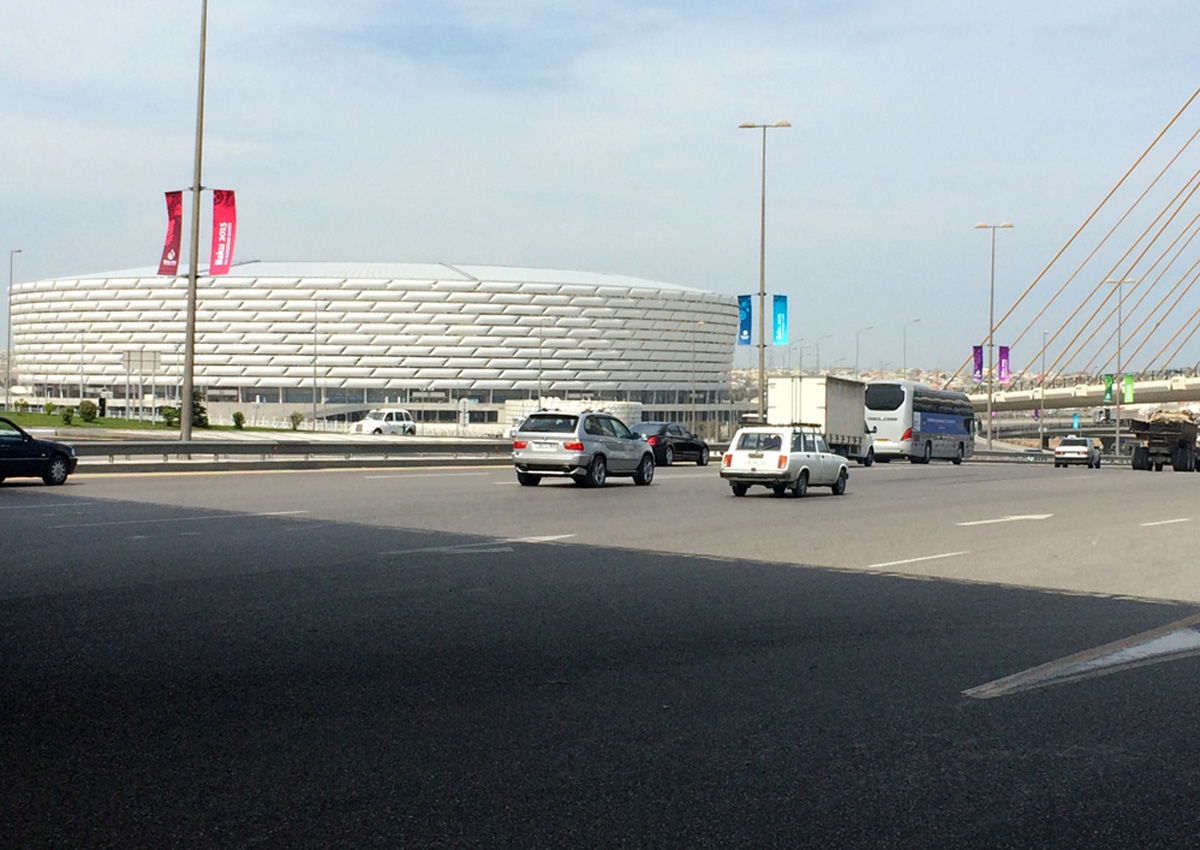 Baku in anticipation of European Games