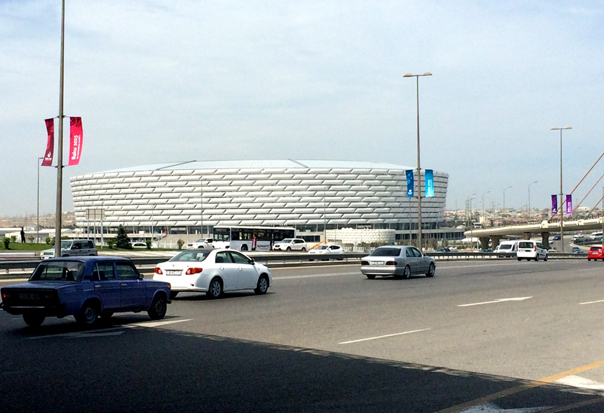 Baku in anticipation of European Games
