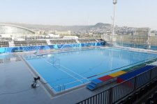 Azerbaijani president, his spouse attend opening of European Games Park (PHOTO)