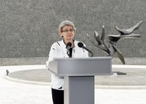 Azerbaijan`s first lady Mehriban Aliyeva attends opening ceremony of Tree of Peace (PHOTO)