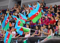 Testing exercises of gymnasts held in Baku in anticipation of European Games (PHOTO)