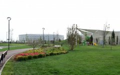 Azerbaijani president and his spouse attend opening of Boyukshor boulevard and park (PHOTO)