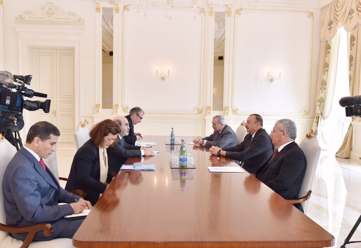 President Ilham Aliyev received a delegation led by FAO Director-General