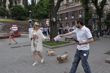 Kiev holds march dedicated to first European Games (PHOTO)