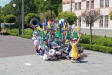 Kiev holds march dedicated to first European Games (PHOTO)