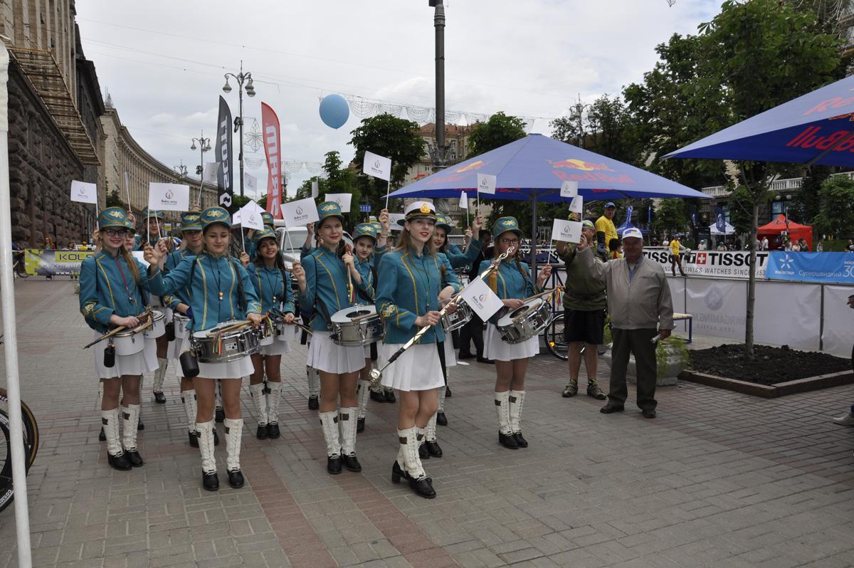 Kiev holds march dedicated to first European Games (PHOTO)