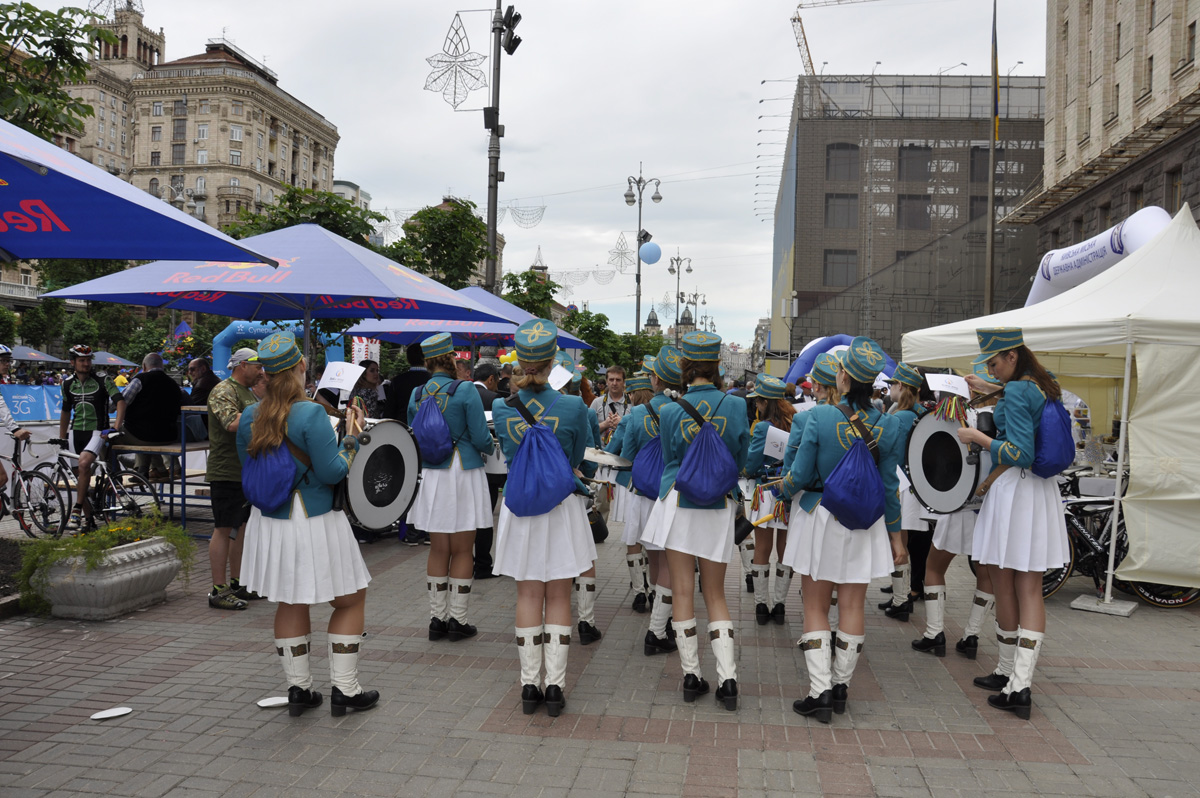 Kiev holds march dedicated to first European Games (PHOTO)
