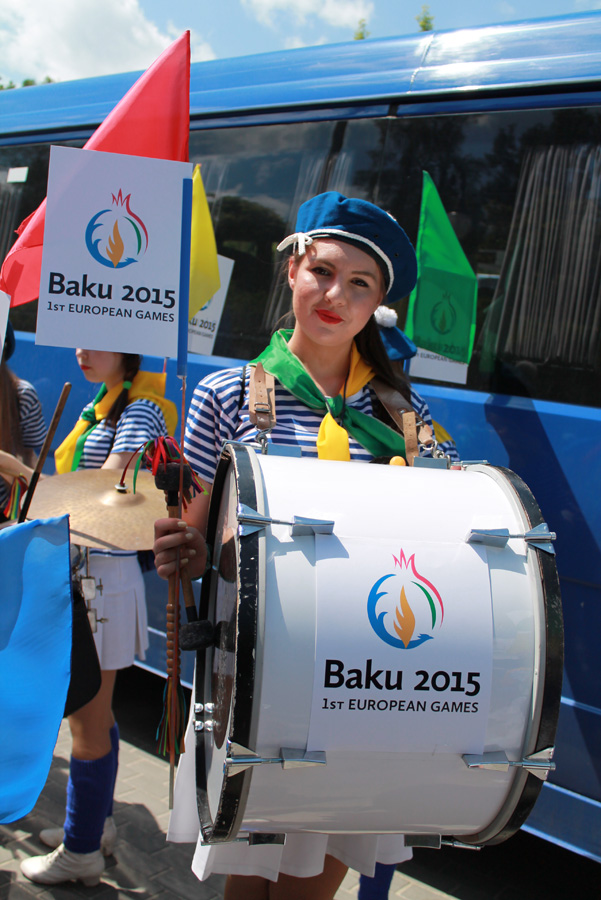 Kiev holds march dedicated to first European Games (PHOTO)