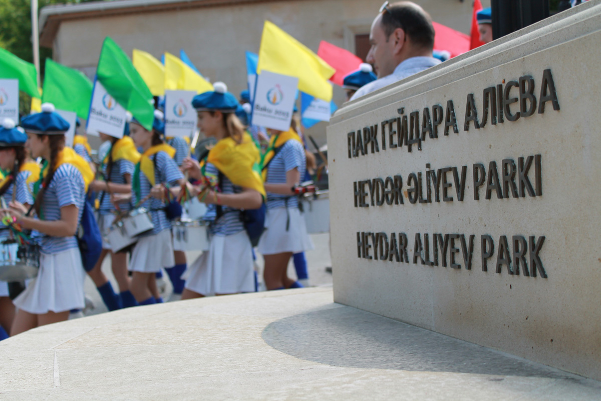 Kiev holds march dedicated to first European Games (PHOTO)