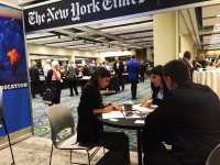 Azernews, Trend discuss information exchange with The New York Times
