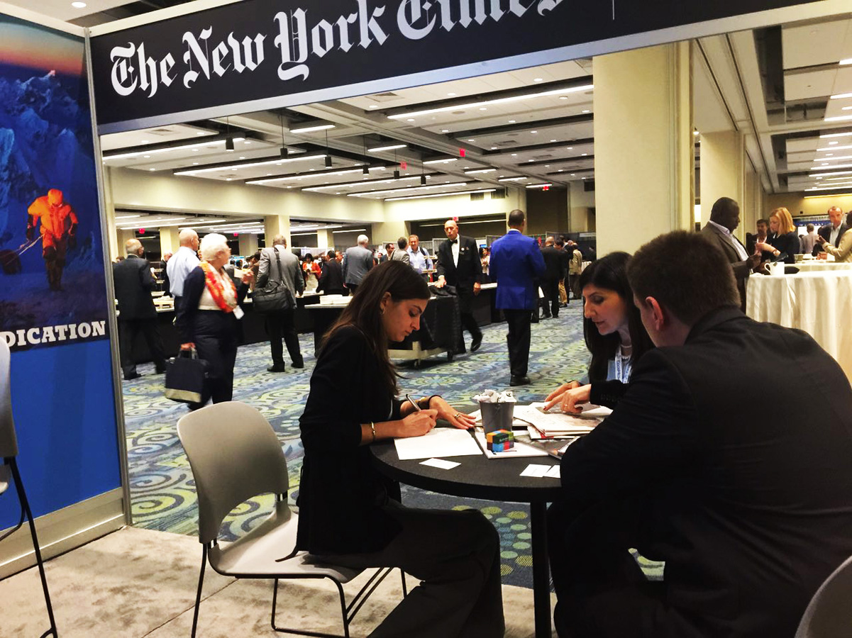 Azernews, Trend discuss information exchange with The New York Times