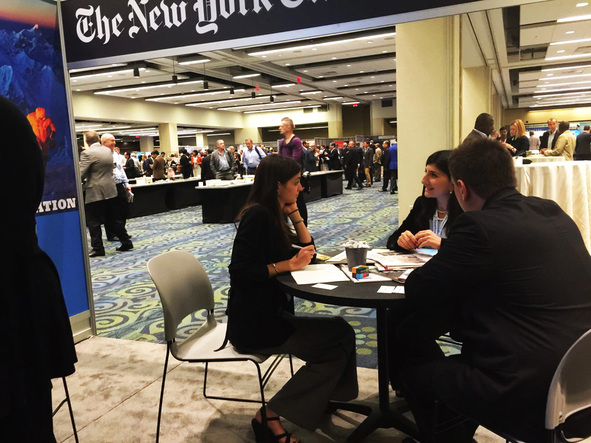 Azernews, Trend discuss information exchange with The New York Times