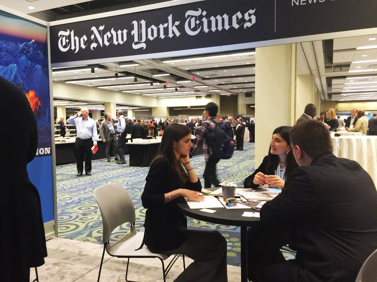 Azernews, Trend discuss information exchange with The New York Times