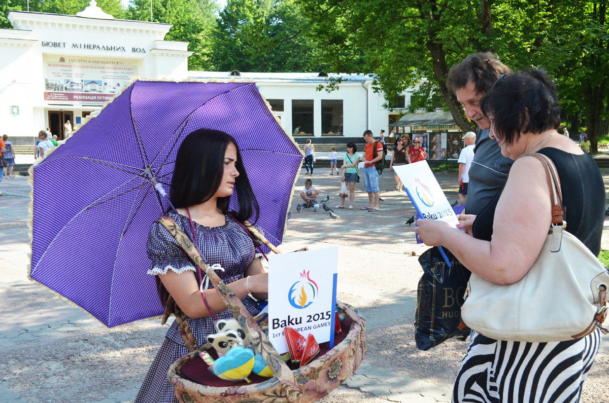 "Baku 2015" celebrated in Ukraine’s resort town (PHOTO)