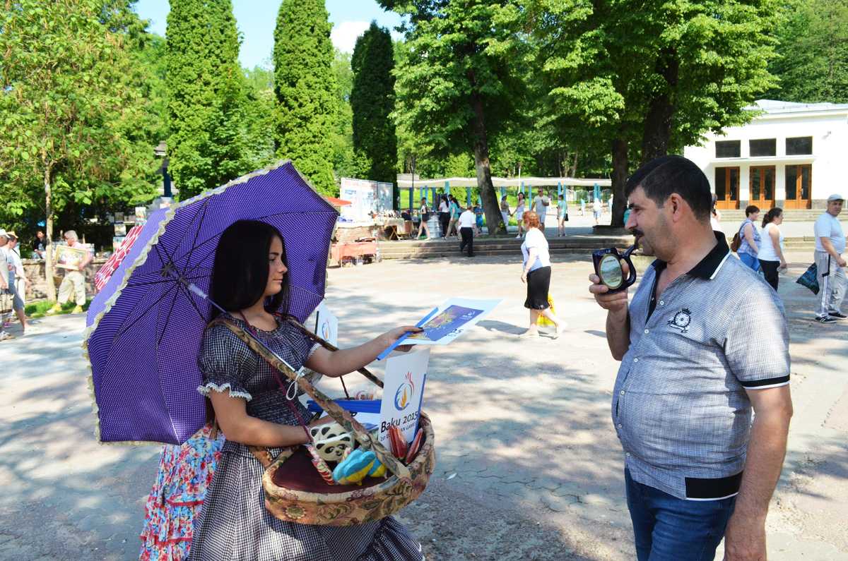 "Baku 2015" celebrated in Ukraine’s resort town (PHOTO)