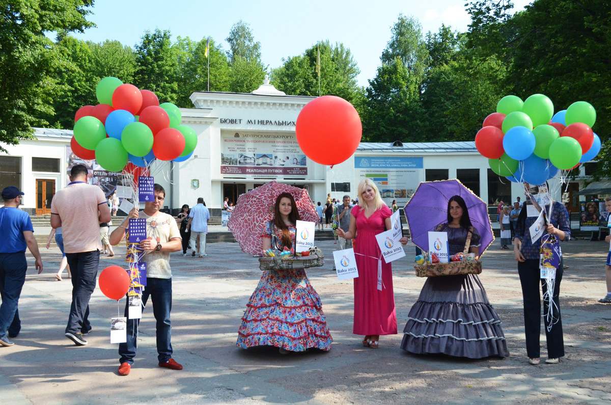 "Baku 2015" celebrated in Ukraine’s resort town (PHOTO)