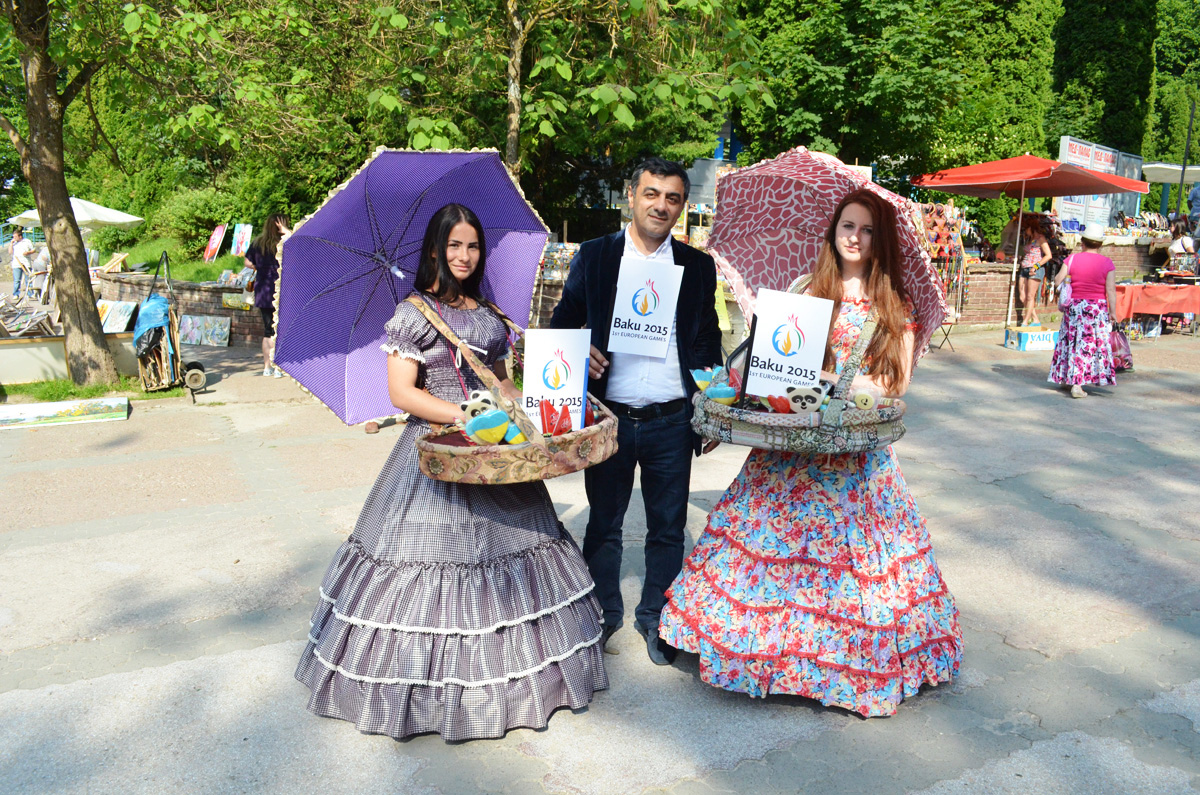 "Baku 2015" celebrated in Ukraine’s resort town (PHOTO)