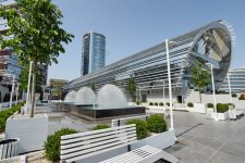 Ilham Aliyev, his spouse attend opening of administrative building of Azerbaijan Boxing Federation and  “Qafqaz Baku Sport Hotel”