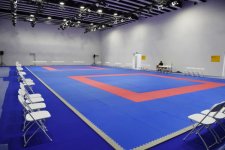 Ilham Aliyev, his spouse review Baku Crystal Hall that will host several competitions during First European Games (PHOTO)