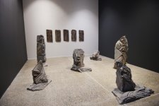 President Ilham Aliyev, his spouse review Stone Annals Museum in National Flag Square (PHOTO)