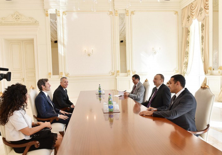 Azerbaijani president receives Captains Regent of San Marino