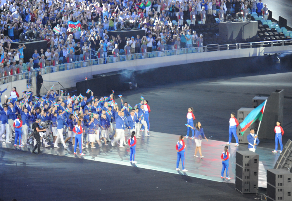 Official opening ceremony of first European Games begins in Baku (PHOTO, VIDEO)