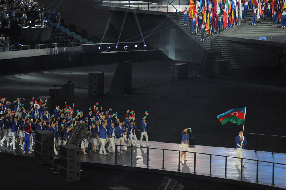 Official opening ceremony of first European Games begins in Baku (PHOTO, VIDEO)