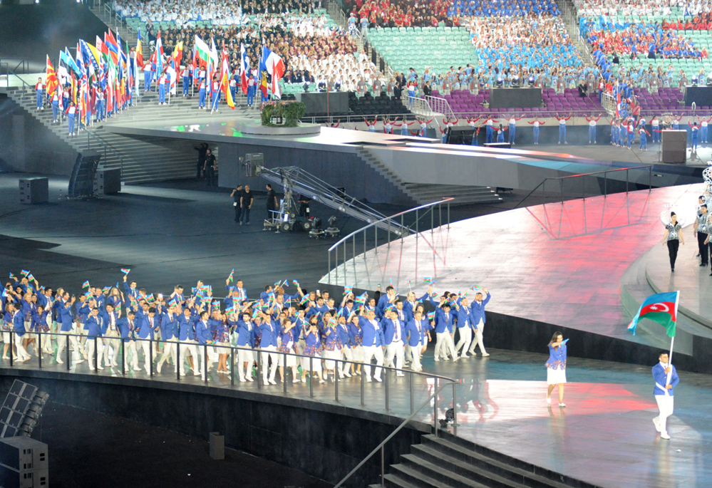 Official opening ceremony of first European Games begins in Baku (PHOTO, VIDEO)