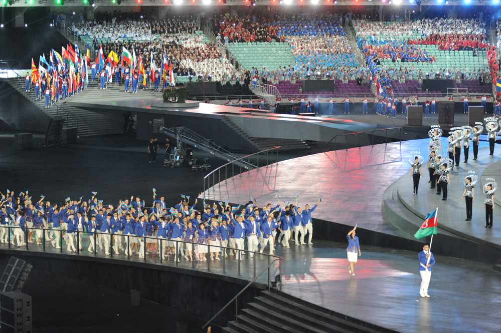 Official opening ceremony of first European Games begins in Baku (PHOTO, VIDEO)