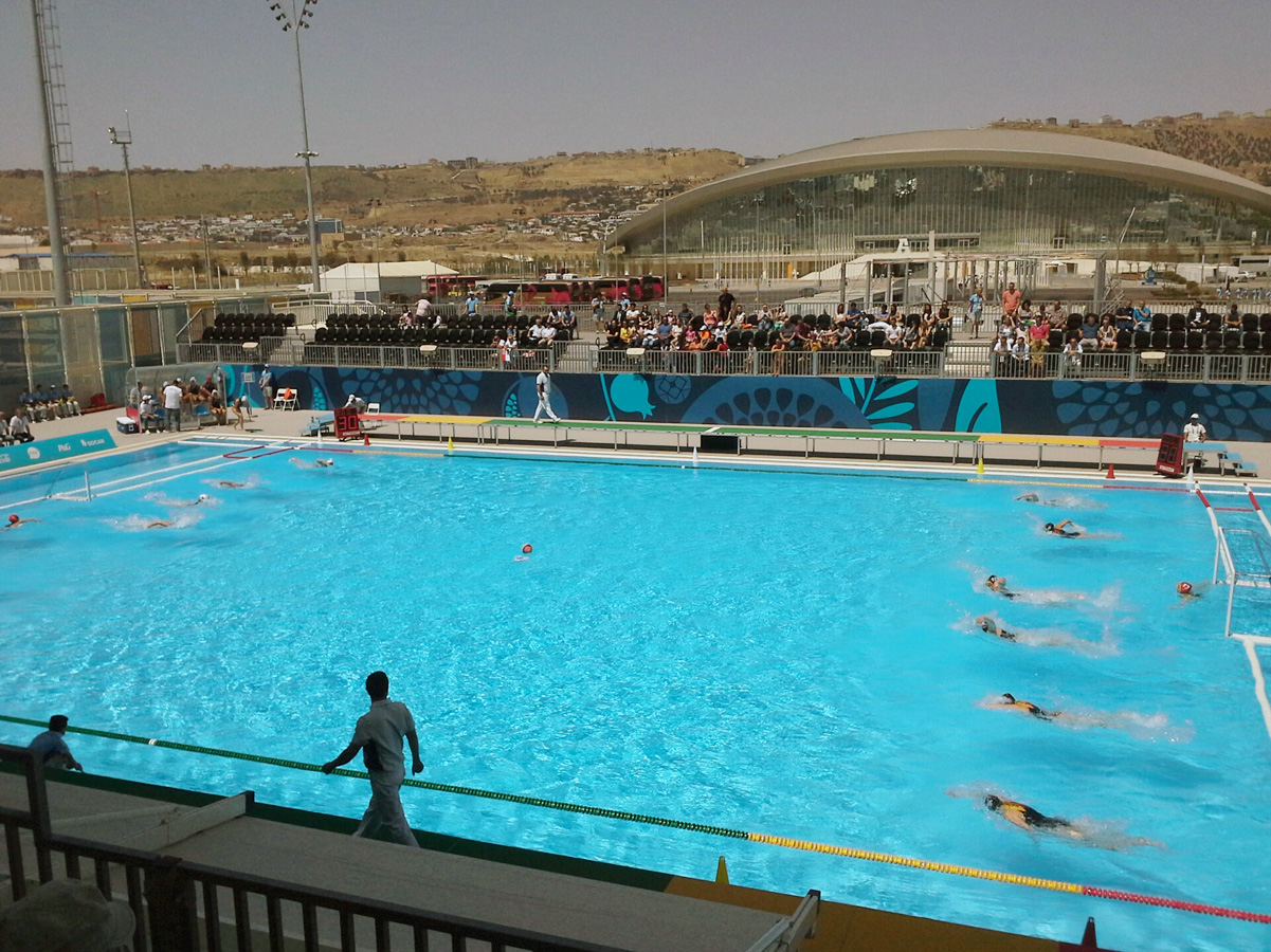 Water polo competitions among women start in Baku (PHOTO,LİVE)