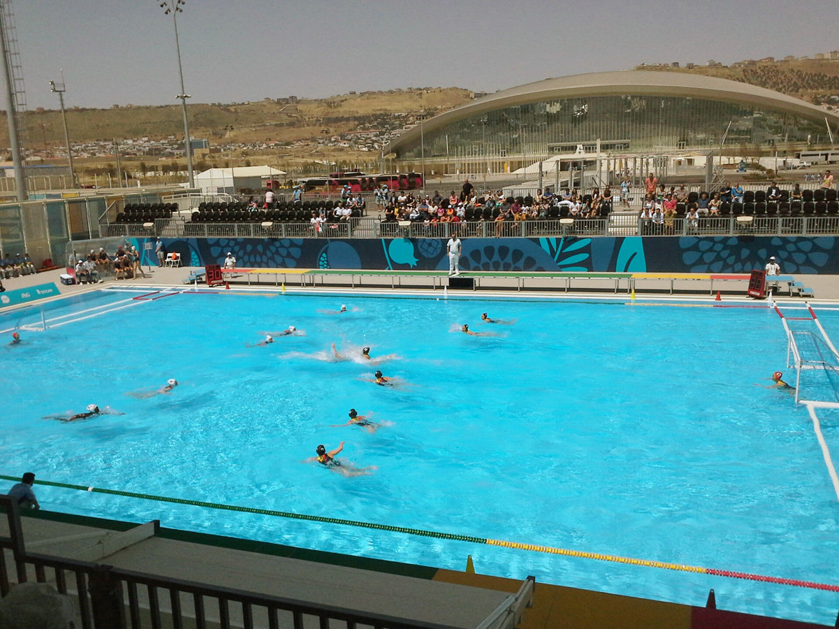 Water polo competitions among women start in Baku (PHOTO,LİVE)