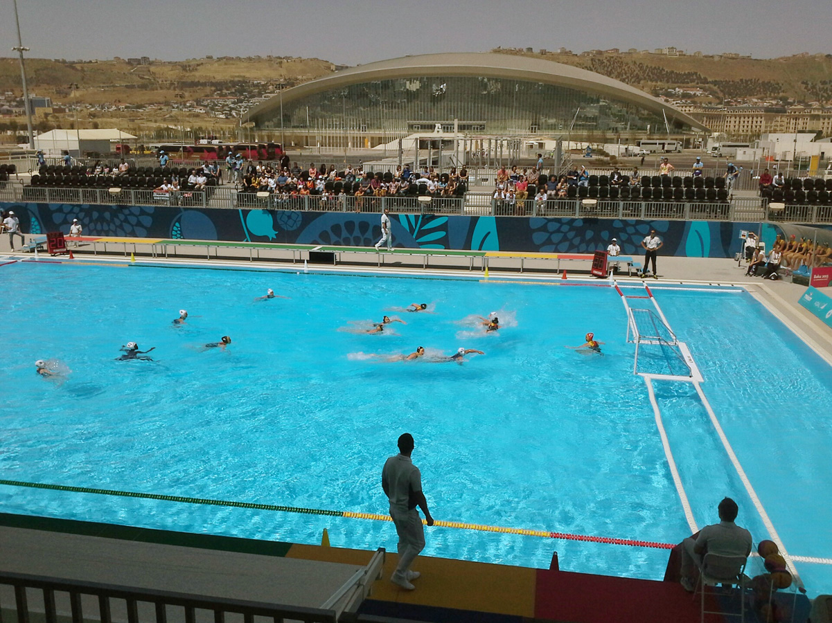 Water polo competitions among women start in Baku (PHOTO,LİVE)