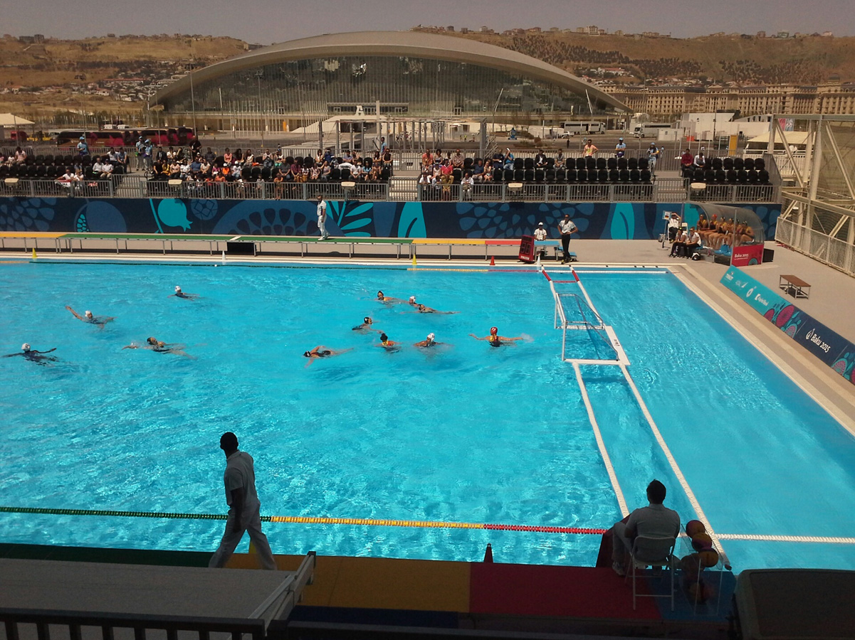 Water polo competitions among women start in Baku (PHOTO,LİVE)