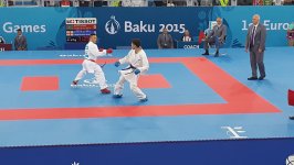 Competitions in karate start within first European Games Baku 2015 (LIVE)